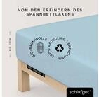 Schlafgut Spannbettlaken Soft Contact, Feinbiber, Gummizug: rundum, (1 St&uuml;ck),...