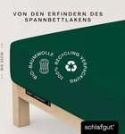 Schlafgut Spannbettlaken Soft Contact, Feinbiber, Gummizug: rundum, (1 St&uuml;ck),...