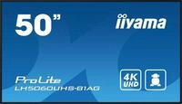 Iiyama DS LH5060UHS 127cm IPS 24/7 50/3840x2160/3xHDMI/2xUSB TFT-Monitor (3840...