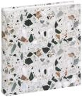 Walther Design Fotoalbum Buchalbum Terrazzo, buchgebundenes Album, laminierter