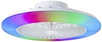 Brilliant LED Deckenleuchte Salerno, CCT - &uuml;ber Fernbedienung, Dimmfunktion,