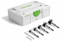 FESTOOL Holzbohrer Festool Forstnerbohrer-Set SYS3 S 76-FB CE-SORT/5