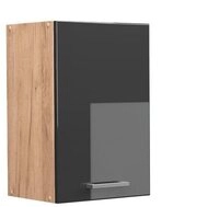 Vicco H&auml;ngeschrank R-Line, Anthrazit Hochglanz/Goldkraft Eiche, 40 cm (1-St)