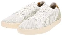 SAOLA CANNON KNIT II Wei&szlig; Gr&uuml;n Sneaker Veganer Damen Sneaker