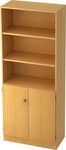 HAMMERBACHER Regal Regal 5 OH 2 OH 80x42x200,4cm T&uuml;ren Sockelblende Griff SG