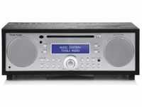 Tivoli Audio Music System+ schwarz/silber Stereoanlage (Digitalradio...