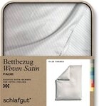 Schlafgut Bettbezug Premium Bettbezug Woven Fade Satin (1 St), (1 St),...