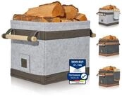 OAKAGE Kaminholzkorb Holzkorb f&uuml;r Kaminholz Feuerholzkorb Brennholzkorb...