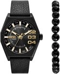 Diesel Quarzuhr SCRAPER DZ2210SET, (Set, 2-tlg., mit Armband), Armbanduhr,...