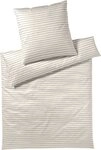 Elegante Bettw&auml;sche Lines, Mako-Satin, 2 teilig, angenehmes Hautgef&uuml;hl