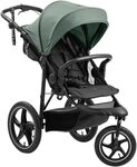 Hauck Dreirad-Kinderwagen Runner 3, Jungle Green, mit XXL-Luftr&auml;dern u. Handbremse,