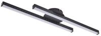 Lindby Deckenleuchten Aurendor, LED, Metall, Schwarz warmwei&szlig; IP20, LED 15 W...