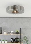 EGLO LED Deckenleuchte Palombaia, Leuchtmittel exklusive, Wand-/Deckenleuchte - H17,5