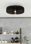 EGLO Deckenleuchte PALOMBAIA, ohne Leuchtmittel, Deckenlampe, Wohnzimmerlampe aus