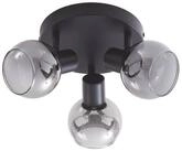 Lindby Deckenstrahler Hedvig, Metall, Schwarz IP20, 3 x 10 W LED