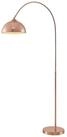 Lindby Bogenlampe Lennart, Metall, Kupfer IP20, 1 x 15 W LED