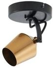 Lindby Deckenstrahler Sylveria, Metall, Gold / Messing IP20, 1 x 10 W LED