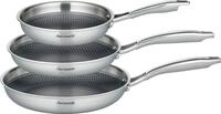 Hanseatic Pfannen-Set hanseatic, Edelstahl (Set, 3-tlg., je 1x Pfanne &Oslash; 20 cm - 1,2