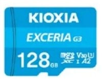 KIOXIA EXCERIA G3 128 GB MicroSDXC UHS-I Klasse 10 Micro SD-Karte