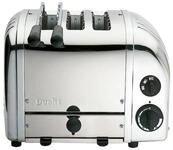 Dualit Toaster Dualit 2+1 Schlitz Toaster inkl. Sandwichzange