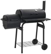 vidaXL Smoker Klassischer Holzkohlegrill Barbecue Smoker