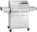 TAINO Gasgrill, PLATINUM YAMARA 4+2, Gusseisenrost, Backburner, Sear-Brenner