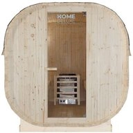 HOME DELUXE Sauna Outdoor Sauna CUBE - Gr&ouml;&szlig;enauswahl, BxTxH: 194 x 120 x 185...