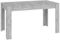 vidaXL Esstisch, Esszimmertisch Betongrau 140x74,5x76 cm Holzwerkstoff