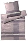 JOOP! Bettw&auml;sche JOOP! Mako Satin Bettw&auml;sche Modern 4104-5 Streifen lila beere