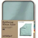 Schlafgut Bettbezug Premium Woven Satin, 100% Baumwolle, Fadendichte 300TC, (1...