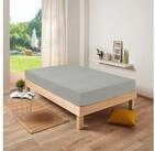TRAUMSCHLAF Spannbettlaken Frottee Stretch, Frottier, Gummizug: Rundumgummi, (1