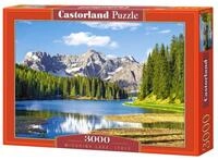 Castorland Puzzle Puzzle Misurinasee (Lago di Misurina) 3000 Teile, Puzzleteile