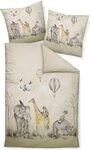 Janine Bettw&auml;sche modern art S42097-07 *155x220,80x80, Mako-Satin, mit