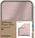 Schlafgut Bettbezug Premium Woven Satin, 100% Baumwolle, Fadendichte 300TC, (1...