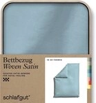 Schlafgut Bettbezug Premium Woven Satin, 100% Baumwolle, Fadendichte 300TC, (1...