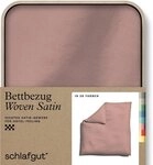 Schlafgut Bettbezug Premium Woven Satin, 100% Baumwolle, Fadendichte 300TC, (1...