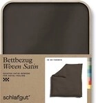Schlafgut Bettbezug Premium Woven Satin, 100% Baumwolle, Fadendichte 300TC, (1...