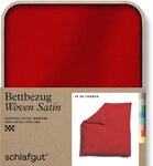 Schlafgut Bettbezug Premium Woven Satin, 100% Baumwolle, Fadendichte 300TC, (1...