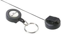 DURABLE Schl&uuml;sselanh&auml;nger DURABLE 822258 JOJO mit Schl&uuml;sselring anthrazit -...