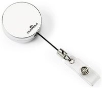 DURABLE Hinweisschild Betriebsausweishalter Chrom silber 60cm VE=10 St&uuml;ck