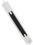 DURABLE Abheftstreifen Selbstklebe-Heftstreifen Flexifix wei&szlig; VE=100 St&uuml;ck