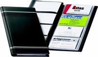 DURABLE Visitenkartenh&uuml;lle Visitenkartenbuch Visifix 250x118mm anthrazit