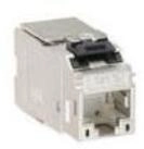 GIRA Steckdose Gira Modular Jack RJ45 Cat6A Buchse m.Staubschutz 574000
