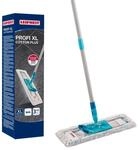 Leifheit Wischmopp Bodenwischer Profi XL cotton plus (Box), (3-St), Waschbar bei