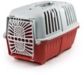 lionto Tiertransportbox f&uuml;r kleine Hunde & Katzen bis 15 kg, optimale Bel&uuml;ftung &