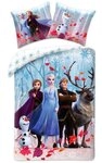 Disney Kinderbettw&auml;sche Disney Eisk&ouml;nigin Leaf Bettw&auml;sche 140&times;200 cm, 70&times;90 cm,