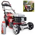 Hecht Benzinrasenm&auml;her 548 SWE 5in1 mit Radantrieb Elektrostart Mulchkit, 46 cm