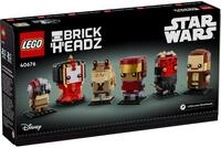 LEGO&reg; LEGO&reg; BrickHeadz 40676 Die dunkle Bedrohung&trade; Konstruktionsspielsteine, (732