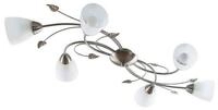 Lindby Deckenleuchten Yannie, Metall, Alu IP20, 6 x 4,5 W LED
