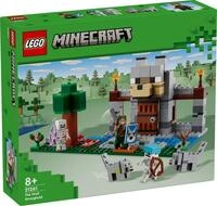 LEGO&reg; Minecraft 21261 Die Wolfsfestung Spielbausteine, (Set, 312 St., Set)
